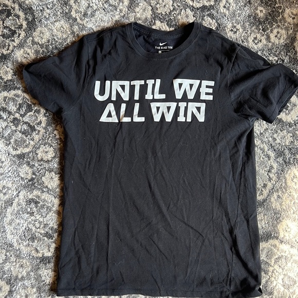 Nike Other - Nike Dri-Fit Black T Shirt Dwayne Johnson Collab